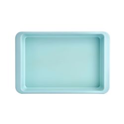 KitchenAid 9 in. W X 13 in. L Cake Pan Blue 1 pc