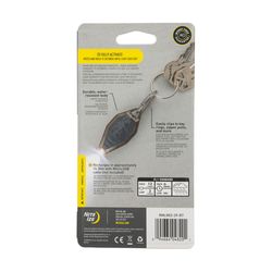 Nite Ize 12 lm Black LED Flashlight With Key Ring