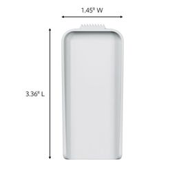 3M Command Plastic Coated White Canvas Picture Hanger 3 lb 1 pk
