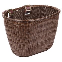 Retrospec Wire Toto Basket 5 lb Dark Stain