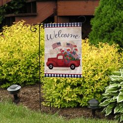 Briarwood Lane Garden Flag 12.5 in. H X 18 in. W