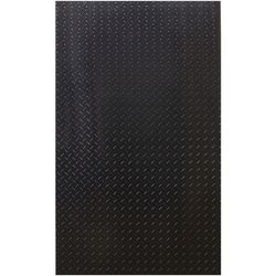 WJ Dennis Pro-Spec 6 ft. L X 27 in. W Black Runner