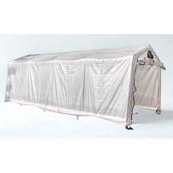 Dry Top White 120 in. W X 120 in. D X 96 in. H Greenhouse