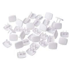 North States Toddleroo White Plastic Plug Protectors 36 pk