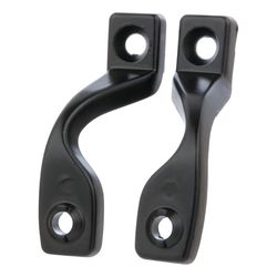 Barton Kramer 1.75 in. L Bronze Metal Bracket 2 pk