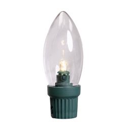 Celebrations Classic LED C9 Warm White 25 ct String Christmas Lights 16 ft.