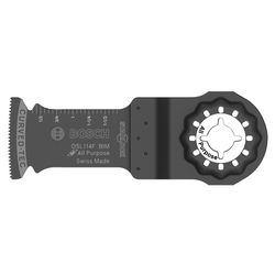 Bosch Starlock 1-1/4 in. X 4 in. L Bi-Metal Plunge Blade 1 pk