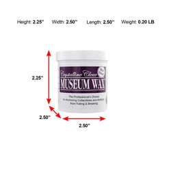 Quake Hold Ready America Mirror Clear Removable Museum Wax 2 oz 1 pk