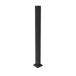 Fortress Railing Products Fe26 Steel 45.5 in. H X 3 in. W X 3 in. L Steel Railing Post