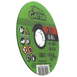Gator 4 in. D X 5/8 in. X .045 in. thick Aluminum Oxide Type 1 Cut-Off Wheel 1 pc