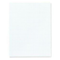 Office Depot 4 in. W X 4 in. L Quad Ruled Gummed White Quadrille Pads