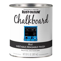 Rust-Oleum Specialty Flat Black Acrylic Chalkboard Paint 30 oz