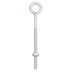 Hampton 1/4 in. X 5 in. L Zinc-Plated Steel Eyebolt with Nut Nut Included
