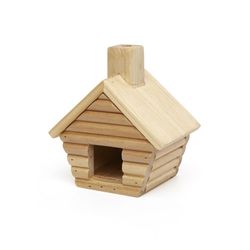 Kikkerland Little Cabin Incense Burner Pinewood 1 pk