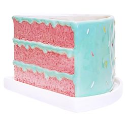 Streamline Ceramic Planter Pink/Blue