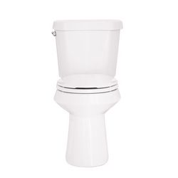 Oakbrook Collection ADA Compliant 1.28 gal White Round Complete Toilet Kit