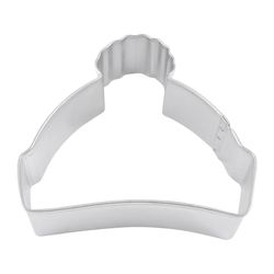 R&M International Corp 3 in. L Winter Hat Cookie Cutter Silver 1 pc