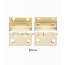 Ace 1-1/2 in. L Bright Brass Shutter Hinge 2 pk