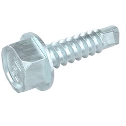 Grip-Rite Pro-Twist No. 12 Sizes X 3/4 in. L Hex Hex Washer Head Sheet Metal Screws