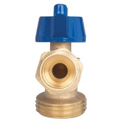 Homewerks 1/2 in. MIP in. X 3/4 in. Garden Hose Thread Brass Hose Bibb