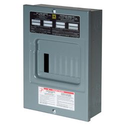 Square D QO 100 amps 120/240 V 6 space 12 circuits Combination Mount Main Lug Load Center