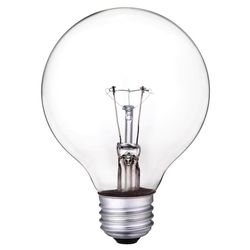 Westinghouse 25 W G25 Globe Incandescent Bulb E26 (Medium) Clear 1 pk