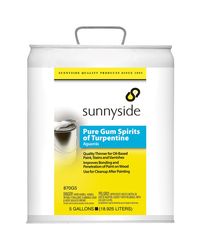 Sunnyside Turpentine Pure Gum Spirits 5 gal