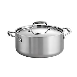 Tramontina Gourmet Stainless Steel Dutch Oven 5 qt Silver