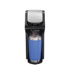 Hamilton Beach FlexBrew 14 oz Black Single Serve Coffee Maker