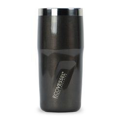EcoVessel Metro 16 oz Grey Smoke BPA Free Insulated Tumbler