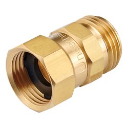 Underhill Twist-Ease 3/4 in. Brass Threaded Male/Female Anti-Kink Hose Coupling