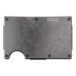 Ridge One Size Anodized Aluminum Wallet
