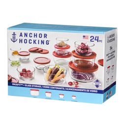 Anchor Hocking Food Storage Container Set 1 pk