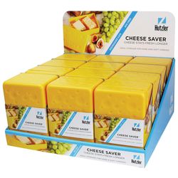 Hutzler Yellow Plastic Cheese Saver