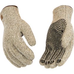Kinco Alyeska XL Wool Winter Tan Dotted Gloves