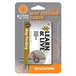 UST Brands Learn And Live Reference Card Kit 0.2 in. H X 2.25 in. W X 3.5 in. L 1 pk