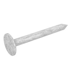 Grip-Rite 1-1/4 in. Roofing Hot-Dipped Galvanized Steel Nail Flat Head 5 lb