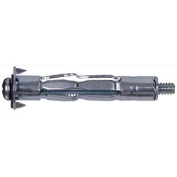 HILLMAN 3/16 in. D X 2 1/4 in. L Steel Pan Head Hollow Wall Anchors 2 pk