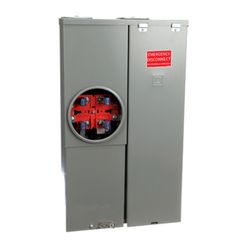 Square D 100 amps Overhead/Underground Meter Center