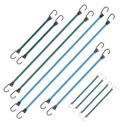 Coghlan's Assorted Bungee Cord 30 in. L X 0.19 in. 12 pk