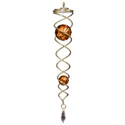Spinfinity Designs Stainless Steel 7.5 in. Wind Spinner Twister