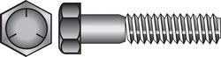 HILLMAN 3/4 in. D X 2-1/2 in. L Heat Treated Zinc Steel Hex Head Cap Screw 20 pk