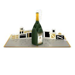 Lovepop Champagne Celebration Pop-Up Greeting Card