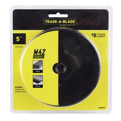 Trade A Blade 5 in. Cobalt Bi-Metal High Speed Steel 5 in. L Hole Saw