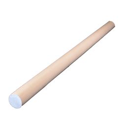 Alexandria Moulding Round Ramin Hardwood Dowel 1-1/8 in. D X 48 in. L 10 pk Light Blue