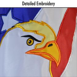In The Breeze Eagle Windsock 40 in. H X 6 in. W