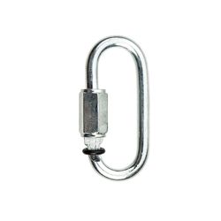 Klecker Knives Stowaway Quick-Link Stainless Steel Silver Carabiner