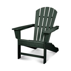 Ivy Terrace Green HDPE Frame Adirondack Chair