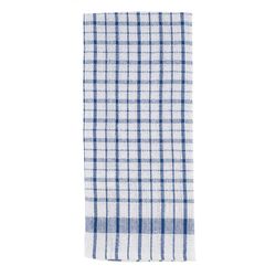 Ritz Royale Federal Blue Cotton Check Kitchen Towel 1 pk
