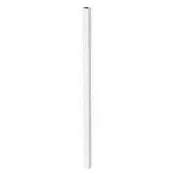 Barrette Outdoor Living Crossover 108 in. H X 4 in. W X 4 in. L Vinyl Porch Post